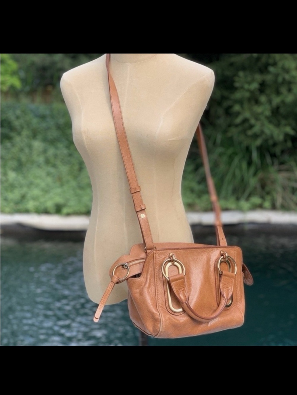 See By Chloe Leather Satchel with Removable Crossbody